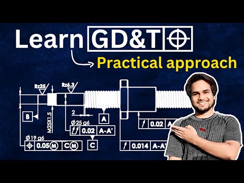How to Make Drawing in GD&T Step By Step | Geometrical dimensioning and tolerance tutorial
