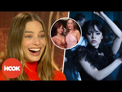 Margot Robbie's Dream Night Out With Jenna Ortega | @TheHookOfficial