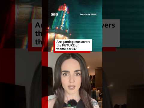 Gaming franchises come to theme parks. #Gaming #ThemeParks #BBCNews
