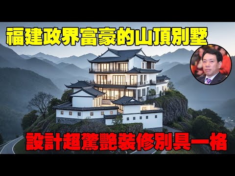 超惊艳的山顶别墅丨中规中矩的中式豪宅丨福建手下豪宅上百个其中一套豪宅丨Villas in rural China【快意村夫】