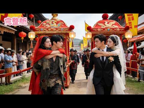 繼妹逃婚，窮丫頭被推去嫁乞丐！不料真正來接親的竟是千億總裁，從此錯嫁變良緣，被寵到無法無天！#霸总 #甜寵 #愛情 #短劇 #總裁 #灰姑娘 #追妻火葬场