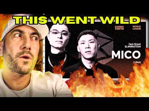 MICO 🇯🇵 Brings Clean Precision and GAS to GBB 2025 Elimination | First Reaction!