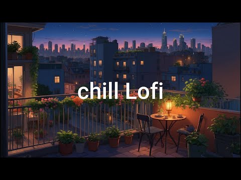 Lofi Study Vibes on the Balcony 🌙 Chill Music for Deep Work