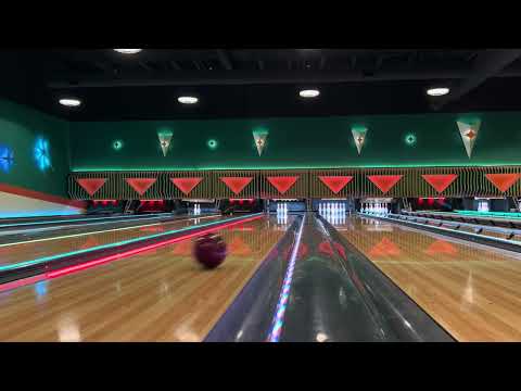 Bowling at Eastside bowl in Nashville Tennessee 