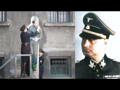 Pole Hanging Execution Of The SS General Hermann Höfle
