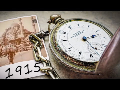 Restoration WW1 OTTOMAN EMPIRE 1915 Watch - Dead and Rusty - ASMR - Longines