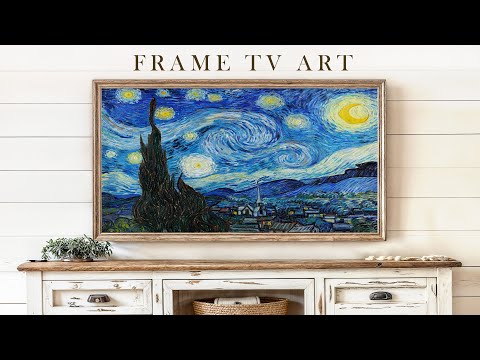 Van Gogh Frame TV Art | Screensaver for Your TV | Famous Oil Paintings Slideshow | No Sound