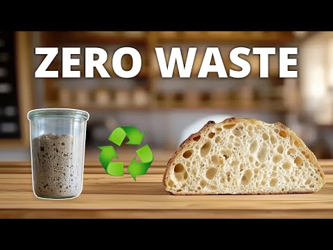 STOP WASTING Sourdough Starter: The ZERO Waste Method