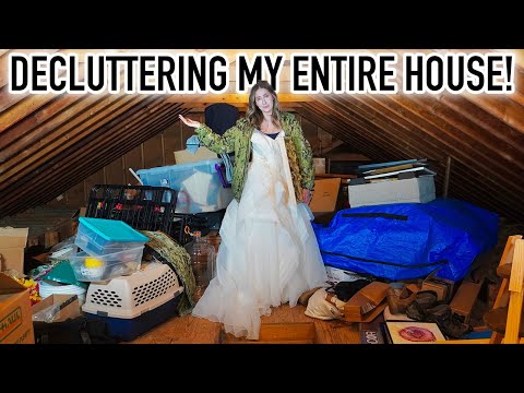 I Tested 7 Different Methods of Decluttering| Swedish Death Cleaning, 4 Box Method, One Pile Method