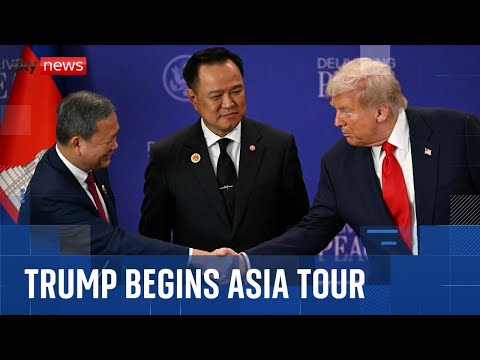 Trump oversees signing of 'historic' Thailand-Cambodia ceasefire deal on Asia tour
