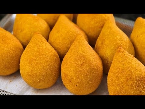Coxinha Perfeita: O Segredo para Ficar Dourada e Crocante