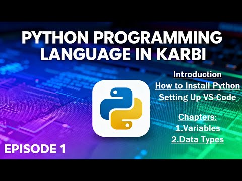 Python Programming Language in KARBI ep.1