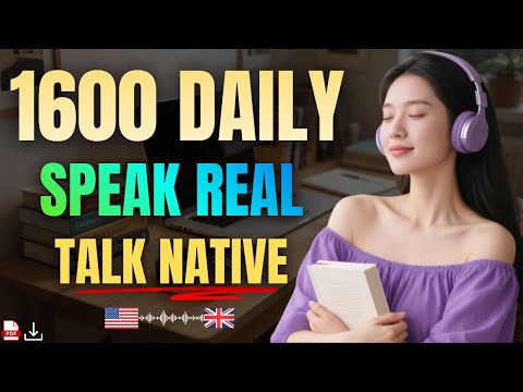 1600 Essential English Sentences for Real Fluency | Speak Like Native