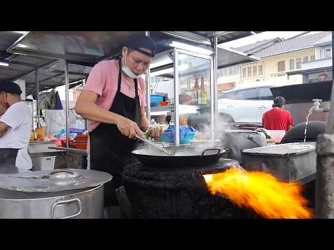 Amazing Skills! The Best Fried Noodles Cooking Skills in Kuala Lumpur - Malaysian Street Food