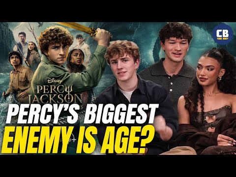 Percy Jackson's Biggest Enemy Is...Aging?! - Percy Jackson Season 2 Cast Interview!