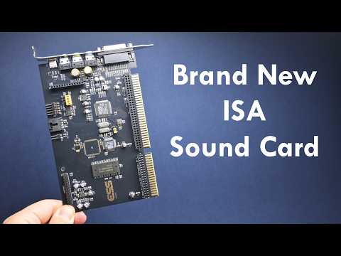 Brand New MK1869 ESS AudioDrive ISA Sound Card