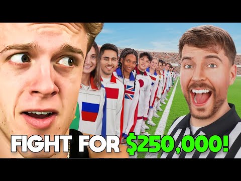 Joe Bartolozzi Reacts To Every Country On Earth Fights For $250,000!