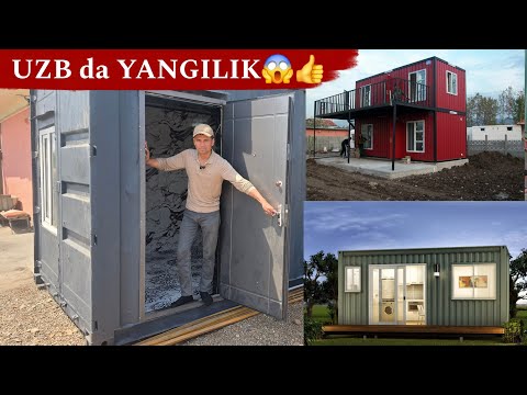 ARZON Ko'chma Uylar Dokonlar Ofislar | Konteyner Uy | Konteyner Ofis | Konteyner Dokon | Konteyner