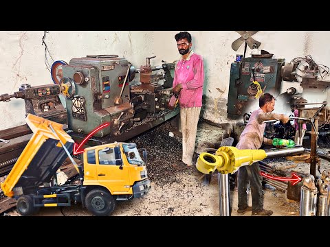 Amazing Production Process of Truck Hydraulic Jack | How to Make Complete Dumper Truck Jack