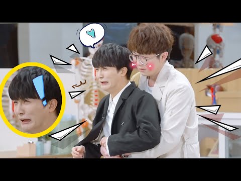 周深毛不易“亲密接触”，深深吓出表情包，俩人害羞到只会说谢谢（周深）（毛不易）【鑫酱扒娱】