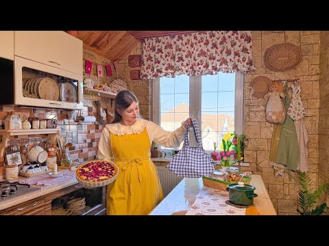 A Cozy Escape to the Countryside | Cottagecore Habits That Make Life Beautiful | Sewing & Cooking