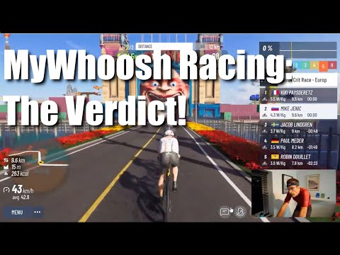 MyWhoosh Racing: Can It Beat Zwift? My First Crit Race