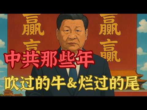 方脸说：盘点习近平和中共那些年的吹过的牛和烂尾项目！习近平＆中共的合订本！基建狂魔丨雄安新区丨港珠澳大桥丨光刻机丨芯片丨一带一路