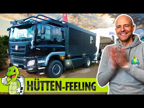 EXTREM OFFROAD-CAMPER mit HÜTTEN-FEELING & KAMIN auf TATRA PHOENIX | ZIRBENBOX