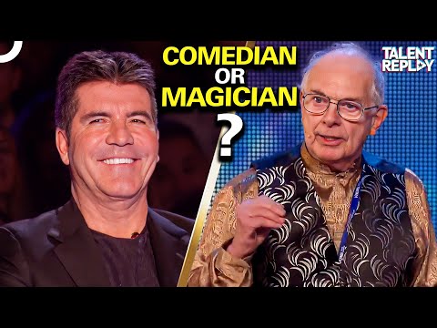 This 73-Year-Old Magician is HILARIOUS! | Britain's Got Talent