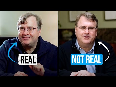 Reid Hoffman meets his AI twin - Full