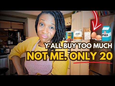 Only Buy These 20 Groceries (And Stop Wasting Money on the Rest)