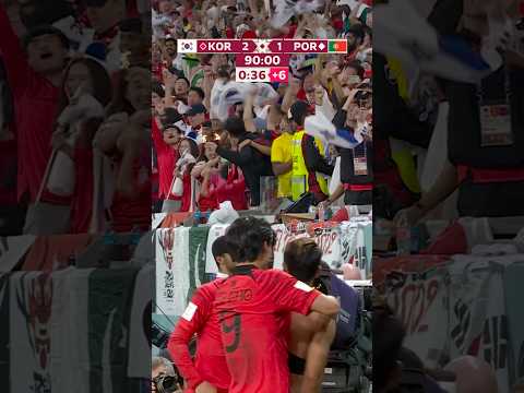 CRAZY ENDING! Korea Republic vs Portugal 2022