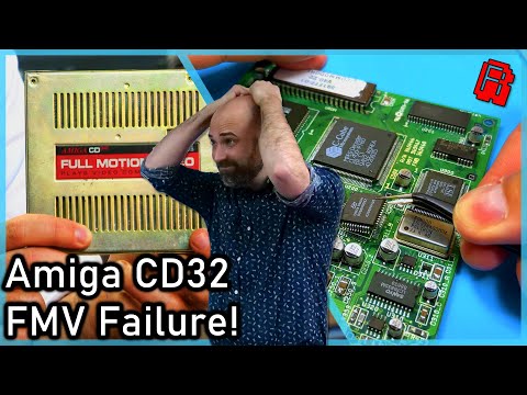 CD32 FMV Failure! This thing is a mess, can it be saved?