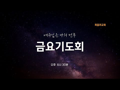 하나님의 능력을 의지하세요 (신명기 1:28-33, 마가복음 12:18-27)- 박종옥목사 [피올라교회] 금요기도회