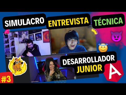 🤩 SIMULACRO de ENTREVISTA TÉCNICA para DESARROLLADOR JUNIOR con ANGULAR 💻