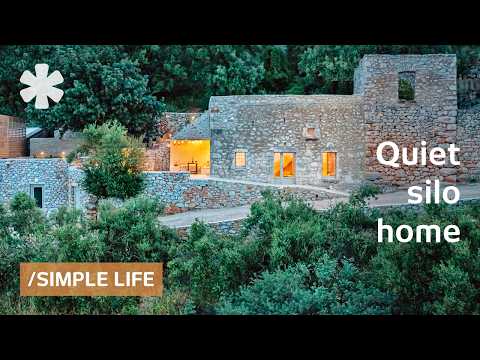 Turning stone ruin & underground cistern into convertible home to slow down