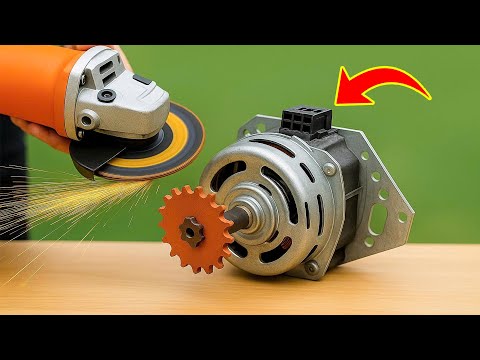 An invention that amazed the whole world from a washing machine motor