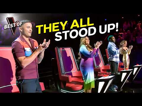 Top 32 Performances So INSANE Nobody Could Stay Seated | The Voice