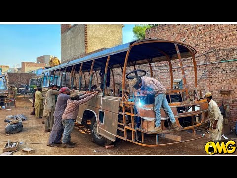 Hino Buses  Manufacturing Complete process || Amazing Handmade bus making process || Amazing skills
