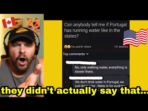 Canadian Guy SHOCKED by Dumb Things Americans Said On The Internet