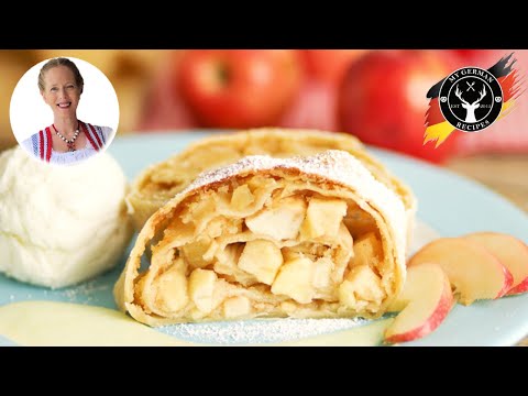 How to make Apple Strudel (Apfelstrudel) ✪ MyGerman.Recipes