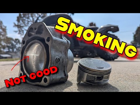 Rebuilding the Top End $500 2010 Honda Rancher 420