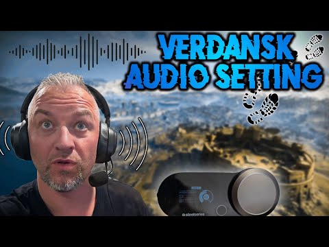 Warzone VERDANSK FOOTSTEPS Audio Setting SteelSeries Arctis Nova Pro
