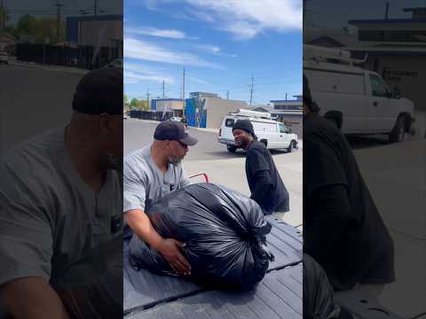 Donating clothes to the local men’s shelter. #communitylove #mensfashion