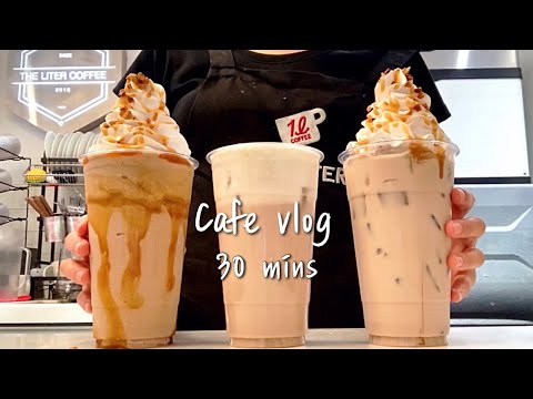 (Eng)🥨🤎~I love you, Toffee Nut~🤎🥨/ cafe vlog collection / asmr / 더리터 / nobgm