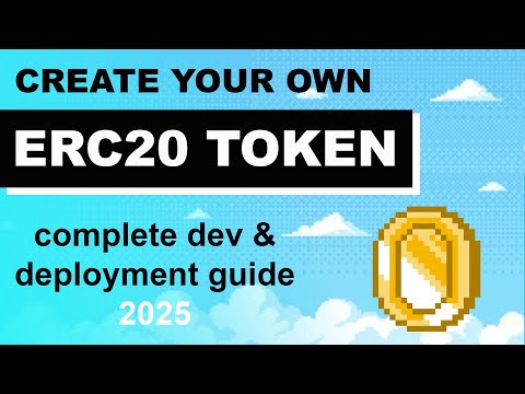 ERC20 Token Tutorial | Create Your Own Cryptocurrency [2025]