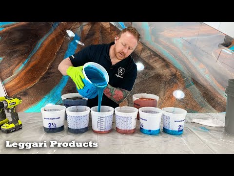 Use Epoxy To Coat Existing Countertops To Make Them Look Like Real Stone Step By Step Explained