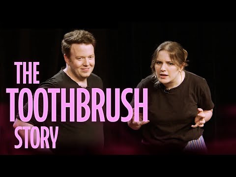 The Toothbrush On the Bathroom Floor Story | Dropout Presents: Bigger! With Brennan & Izzy