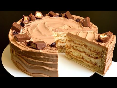 How to Make Coffee Tiramisu Cake | Easy Layered Coffee Cake with Mascarpone Cream!