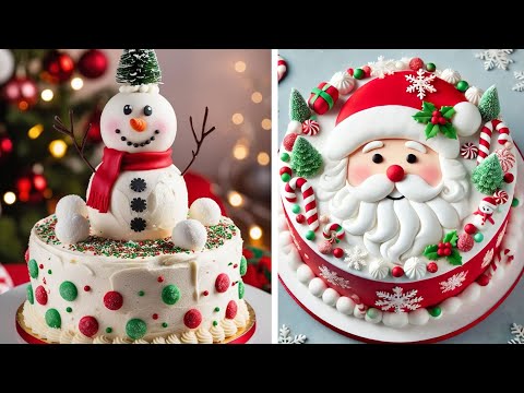 Amazing Christmas Cakes Decorating Compilation | So Yummy Dessert Recipes For Holidays #8